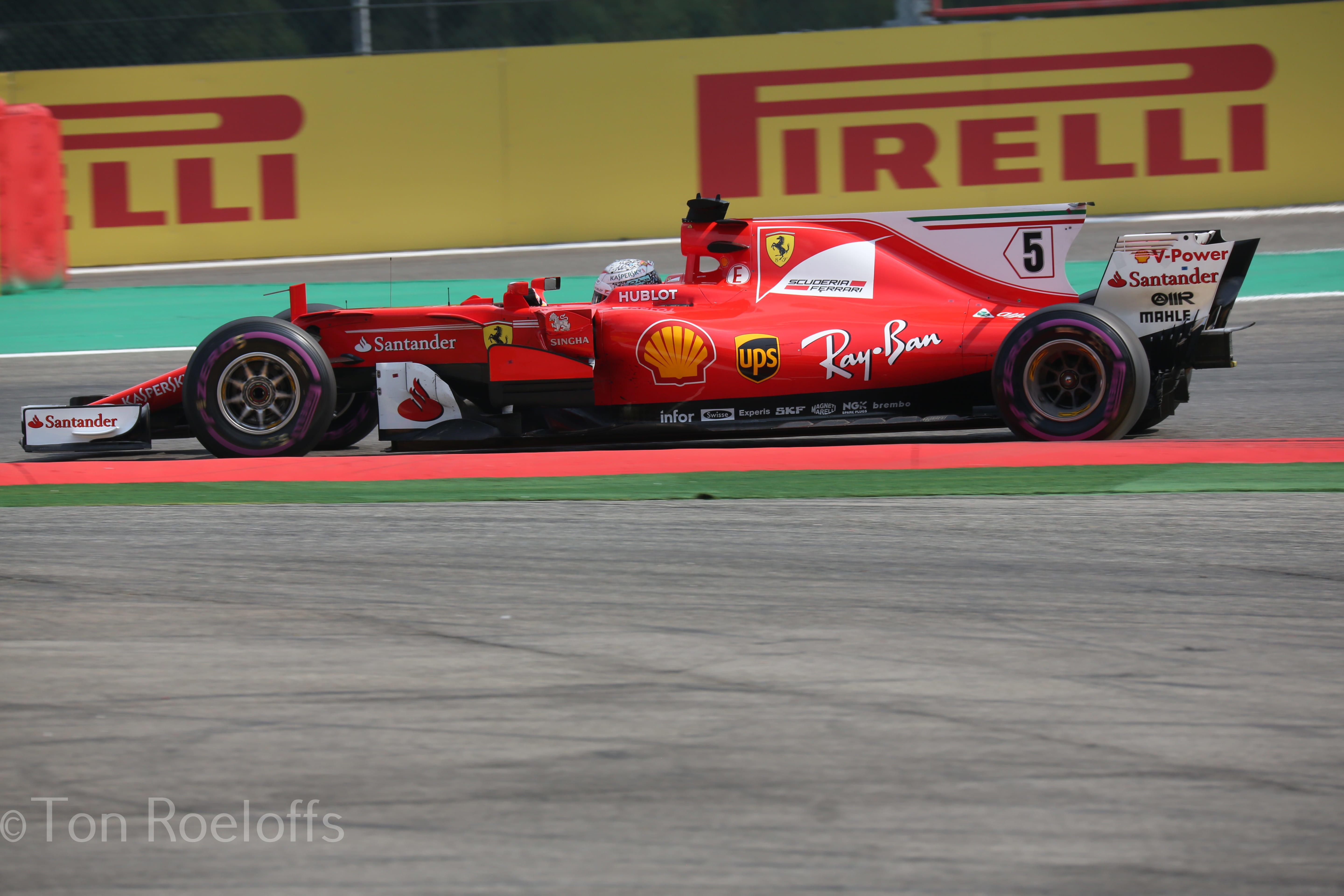 Vettel rechte stuk